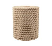 Cuerda De Cáñamo De 26 Mm / 28 Mm / 30 Mm De Yute Natural Resistente para Manualidade Manualidades Embalaje De Regalo Jardinería(30mm,20m/66ft)