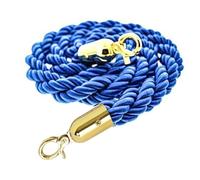 Cuerda de cáñamo de cama con cuerda de poste trenzado de acero inoxidable para una orientación eficaz del visitante y control de multitudes