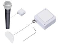 Cuerda de control remoto antipérdida, bloqueo de cable retráctil, bloqueo de cable ajustable retráctil para mando a distancia, cuerda resistente antipérdida, para TV, OHP Home Family Friends, colegas