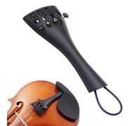 Cuerda de ébano - Juego de kits de afinadores finos, accesorios de repuesto para violín | Cuerda de violín de estructura estable con afinadores finos, accesorio de rendimiento, instrumento de mus
