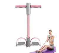 Cuerda de ejercicio de resistencia - Pedaleador de entrenamiento corporal, correa de entrenamiento de 6 tubos, equipo de abdominales para brazos, cintura, piernas, abdomen, estiramiento, entrenamiento