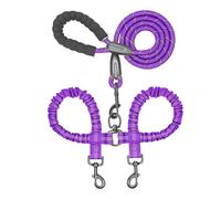 Cuerda de Entrenamiento de Perros, Cuerda de Entrenamiento para Perros, Cinturón de Doble de Cachorros, Comunicable Cat Puppy Puppy de Gato Absorto Absorbente Bungee para Entrenar Jugando en el Patio