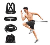 Cuerda de entrenamiento explosiva de resistencia que mejora la potencia, la agilidad, la fuerza, pista y campo, fútbol, baloncesto, voleibol, equipo físico multidireccional