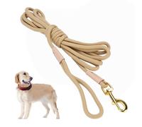 Cuerda de Entrenamiento Mascotas con Gancho Snap, Larga Nylon Anti -Asfixia Correa para Caminar Al Exterior Jugando