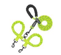 Cuerda de entrenamiento para perros, cuerda de entrenamiento para perros pequeños - 2 IN1 Puppy Traction Splitter de plomo | Rotación Traine de pie Plomo Pet Shock Absorbente elástico para el