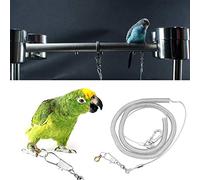 Cuerda de Entrenamiento voladora antimordida para pájaros de 6 m Kit de Correa para Mascotas Cuerda de Entrenamiento voladora antimordida al Aire Libre Color Aleatorio(8.5MM+6M)