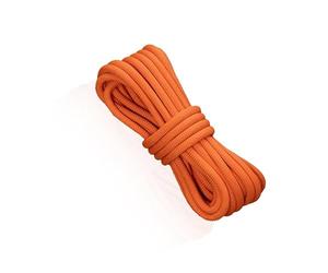 Cuerda de Escalada estática 10 mm diámetro Diferentes Metros Largo Color Naranja para Alpinismo montañismo Descenso espeleología barranquismo velero Muelle Arrastre polea (60m)