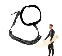 Cuerda de esquí acuático, cuerda de seguridad elástica ligera de 4 pies, cuerda de remolque para barco, para kayak, bodyboard, surf, natación, embarcaciones al aire libre