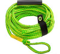 Cuerda de esquí acuático de PVC con asa para actividades de remolque cionales, soporta varios tipos de embarcaciones y paseos inflables en lagos y ríos (D)