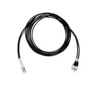 Cuerda de fibra blindada OM4 2 núcleos 100 m 150 m 200 m 300 m 2C SC LC FC ST 3 mm multimodo doble fibra óptica puente al aire libre (OM4 SC-SC 300 m)