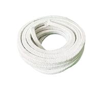 Cuerda de fibra cerámica, Junta de fibra cerámica for horno de caldera, de alta temperatura, de 8-22 mm cuadrados, 5 m(18mmx18mmx5m)