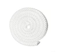 Cuerda de fibra de vidrio para sellado de horno con pegamento para estufa de leña, pellets, estufa, puertas de chimenea, horno industrial y caldera, diámetro 8, 10, 12, 14, 16 mm (2,5 m x 8 mm)