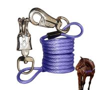 Cuerda De Guía,Accesorios Ajustables para Mascotas En Nylon | Cabestro Extensible de,para Ovejas Aves Ganado Granjas Establos Pastos Competencia Aseo