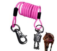 Cuerda De Guía,Cabezada Espiral de Nylon,Extensión Equina para Caballos | para Ovejas Aves Ganado Granjas Establos Pastos Competencia Aseo