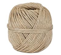Cuerda de Lino Natural Pulido 4mm ± 65m - Ovillo, Natural
