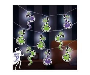 Cuerda de luces led paladone beetlejuice 9 personajes 130 cm