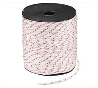 Cuerda de nailon de 100 m de 6 mm para montaje de arranque de retroceso utilizada con para cortacésped, motosierra, cortadora de cuerda, herramientas eléctricas