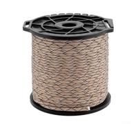 Cuerda de nailon resistente al viento de 4 mm, 100 m para camping, escalada, tienda de campaña y más (desierto)