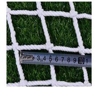 Cuerda De Nylon Blanco Red De Seguridad Multiuso For Niños, Escalada Cuerda De Malla Tejida Red Barandilla del Balcón Barandilla De Escalera Juegos Infantil Decoración (Size:1X2M(3X7FT),Color:Blanco)