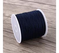 Cuerda de Nylon, Haofy 1 Rollo Cordón de Macramé Hilo de Nylon de 19 Colores, 100mx0,8mm Cordón DIY Bisuteria para Hacer Bricolaje Pulseras Collares Joyas Nudos Chinos Hecho a Mano