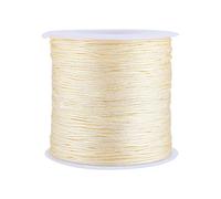 Cuerda de Nylon, Haofy 1 Rollo Cordón de Macramé Hilo de Nylon de 19 Colores, 100mx0,8mm Cordón DIY Bisuteria para Hacer Bricolaje Pulseras Collares Joyas Nudos Chinos Hecho a Mano