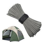 Cuerda de paracaídas, cuerda resistente de 4 mm de grosor, cuerda resistente al viento, cable de paracaídas, cuerda de camping para exteriores para hacer herramientas de supervivencia al aire libre