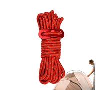 Cuerda de paracord de tienda - Cordón reflectante de alta resistencia, línea de chico de aluminio ajustable | Ergue confiable, cuerda de senderismo versátil, accesorios de refugio al aire libre, eq