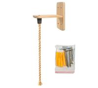 Cuerda de pared para gatos, con trampolín, juguete interactivo de 2 metros, para gatos, parque de pared, cuerda de escalada, gatitos, interiores, exteriores, casa, pasillo, balcón y terraza, pensión
