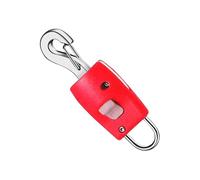 Cuerda de perro mosquetón - Clip de seguridad automático para collares - mosquetón con cerradura para pasear senderismo camping picnic jardín