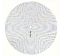 Cuerda de pesaje de plomo de 12M, estilo , resistente, para cortinas, duradera y fácil de instalar, para mosquitera, para exteriores y marcos de ventanas, material de hierro fundido de /M