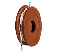 Cuerda de pesca - Cuerda de nailon resistente a manchas | Juego de alambre acabado resistente al agua atado con ganchos, cuerda de pesca resistente para agua salada y agua dulce