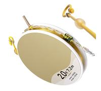 Cuerda de pesca trenzada - Línea de alta tensión de tamaño 3.0, conector de línea sin nudos, filamento de fundición suave, rendimiento resistente a la abrasión | Lagos de hielo, orillas del río