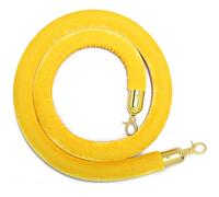 cuerda de pilares de terciopelo, Cuerda De Barrera Cola Con Mosquetón Multicolor 0,9-1,5m(Yellow,1.2M/4Ft)