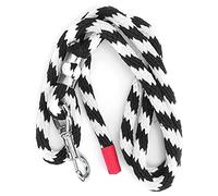 Cuerda de plomo de caballo, cuerda de plomo de poliéster trenzado fuerte con ganchos de aleación más gruesos, 16 mm duradera, correa gratuita para entrenamiento de caballos grandes, ovejas y ganado