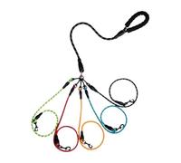 Cuerda de plomo para perros | Cuerda de tracción para mascotas con mango acolchado | Correa giratoria de 360 grados para senderismo, camping, caza, trotar y jugar