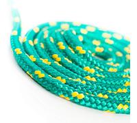 Cuerda de polipropileno verde de Seiltech.de, 4 mm, 15 m, soporta hasta 82 kg, cuerda textil trenzada, cuerda de plástico trenzado