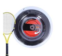 Cuerda de raqueta de tenis, cuerda de alta resistencia, cuerdas de 16G de 1.35 mm, cuerda de tenis duradera, rendimiento de golpe mejorado, accesorio de tenis premium para jugadores intermedios junior
