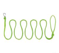 Cuerda de remolque con cuerda elástica integrada para muelle trenzado utilizando polietileno resistente al agua salada y sistema de fijación de acero inoxidable 304 (B)