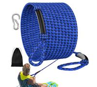 Cuerda de remolque de barco Cuerda de remolque de esquí acuático,Banda flotante de seguridad para remolque de amarre remolque Carreras Pesca Rescate Entrenamiento Ríos Lagos Navegación