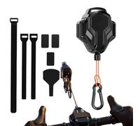 Cuerda de remolque de bicicleta, correa de administración para padres retráctil para una conducción segura, tensión suave con cinturón de absorción de choque, accesorio de ciclismo familiar