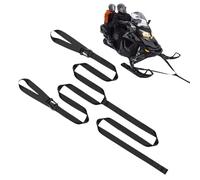 Cuerda de remolque, equipo de exterior reforzado con ganchos, resistente cuerda de arrastre de nieve, para invierno, camping, trail, vehículo, trineo, snowboard, ATV, ocio