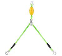 Cuerda de Remolque Flotante de 17 pies - 2 Ganchos Resistente Multifuncional - Arnés de esquí para - Sofá balsa Juguetes al Aire Libre - Agua Lago río Estanque Piscina - Nylon de Marino Playa -