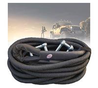 Cuerda de remolque, remolque del coche Correa, de servicio pesado remolque 4x4 cinturón, con ganchos de seguridad 2 y bolsa de almacenamiento (Size : 10t/8m)