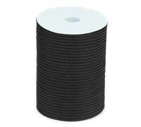 Cuerda de remolque y amarre, 550 Paracord 7 núcleos 4mm 100m Multicolor(Black)
