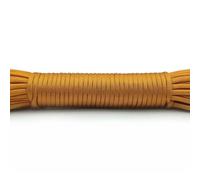 Cuerda de remolque y amarre, Paracord 550 4mm 7 hilos Multicolor 5-31m for supervivencia Camping escalada(Orange,10m)