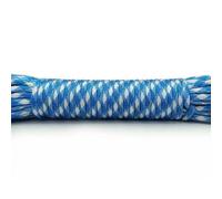 Cuerda de remolque y amarre, Paracord 550 4mm 7 núcleos Multicolor 5-31m supervivencia táctica Camping escalada(090,5 meters)