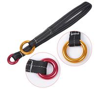 Cuerda de rescate para árboles de escalada al aire libre de 90 cm con anillas dobles, 22 kN