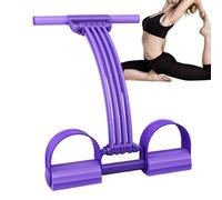 Cuerda de Resistencia con Pedal - Equipo Portátil de Ejercicio | Pedal de Tensión para Hacer Abdominales,para Adelgazar Brazos y Piernas, Tonificar el Cuerpo para Hombres, Mujeres, Jóvenes,