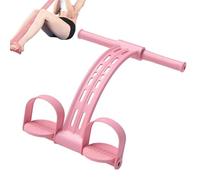 Cuerda de Resistencia para Ejercicio, Pedal Multifunción de Fitness con Cuerda Elástica, Expansor de Pecho Portátil para Ejercicio de Músculos Brazos Piernas Cintura Abdomen Hombres Mujeres, Gimnasio