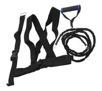 Cuerda de Resistencia para Entrenamiento de 3m, Doble | Látex Natural, Algodón y PP, Carga Controlada Anclaje, para Atletas y Velocidad en Hotel Color Aleatorio